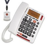 ClearSounds CSTalk500-ER Amplified SOS Alert Telephone (White)