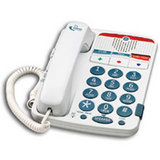 GE 29568GE1 Big Button Amplified Corded Telephone (White)
