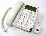 Telemergency 2000 Wireless Pendant Emergency Help System (White)